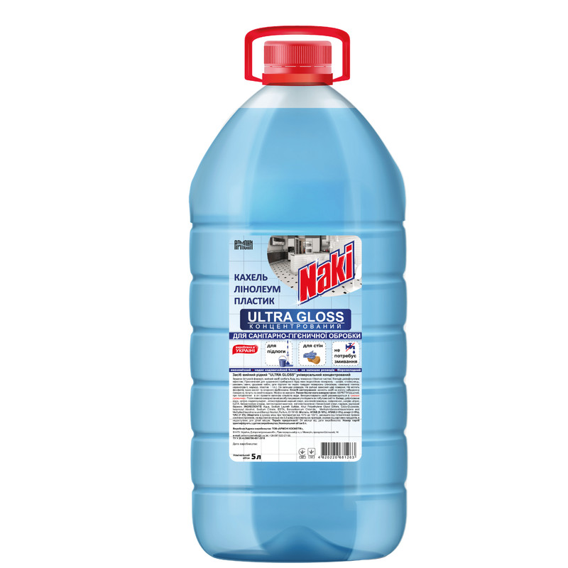 Засіб для ванної кімнати NAKI ULTRA GLOSS, 5 л